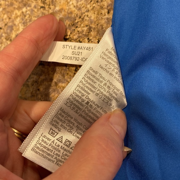 J.Crew Sleeveless Top Blouse XS Lined With FLAWS Blue - Picture 11 of 17